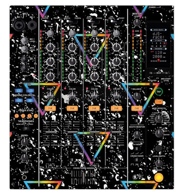 Pioneer DJ DJM 800 Skin Minimal Rainbow